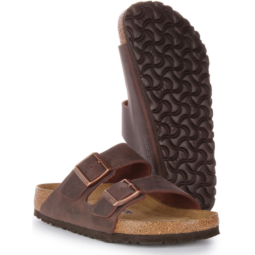 Birkenstock Sandales à deux brides Mixte – Chocolat