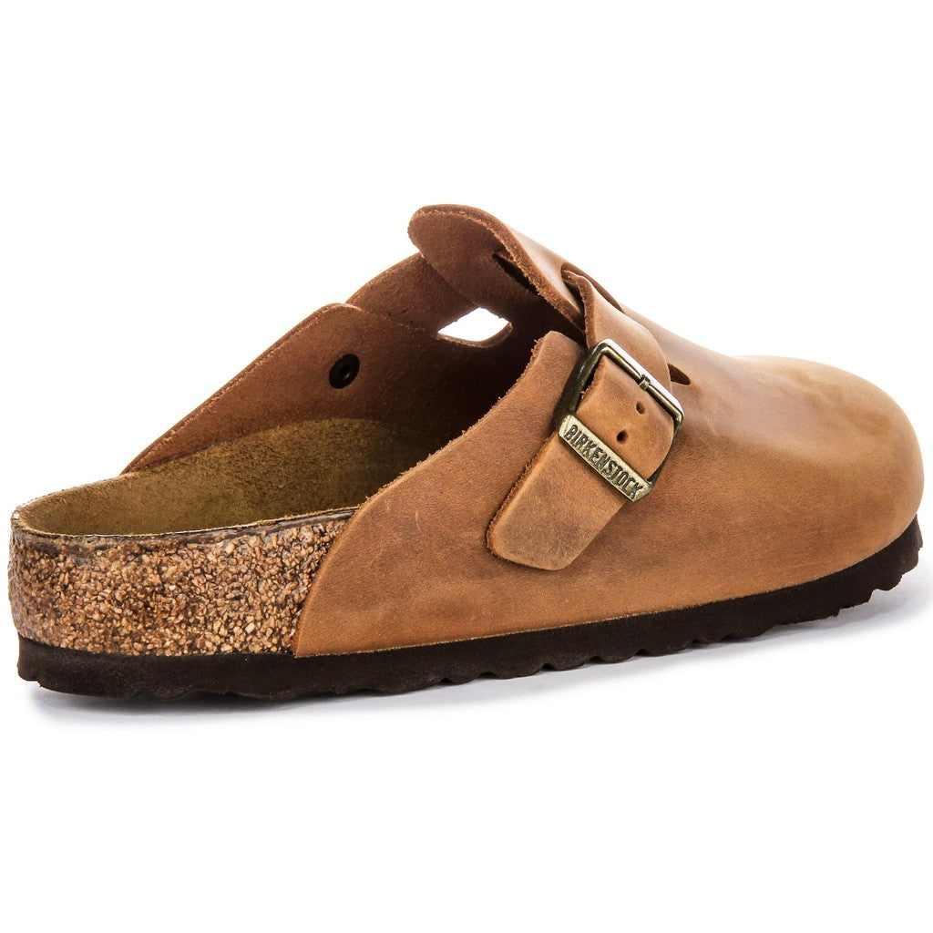 Birkenstock Sabots Mixte Daim – Cognac