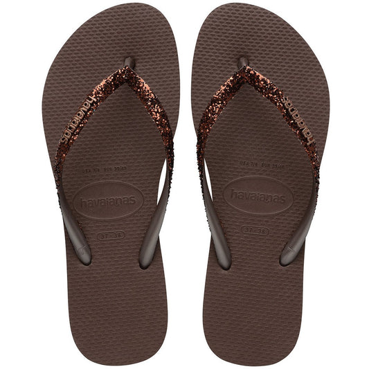 Havaianas Tongs Femme – Marron foncé