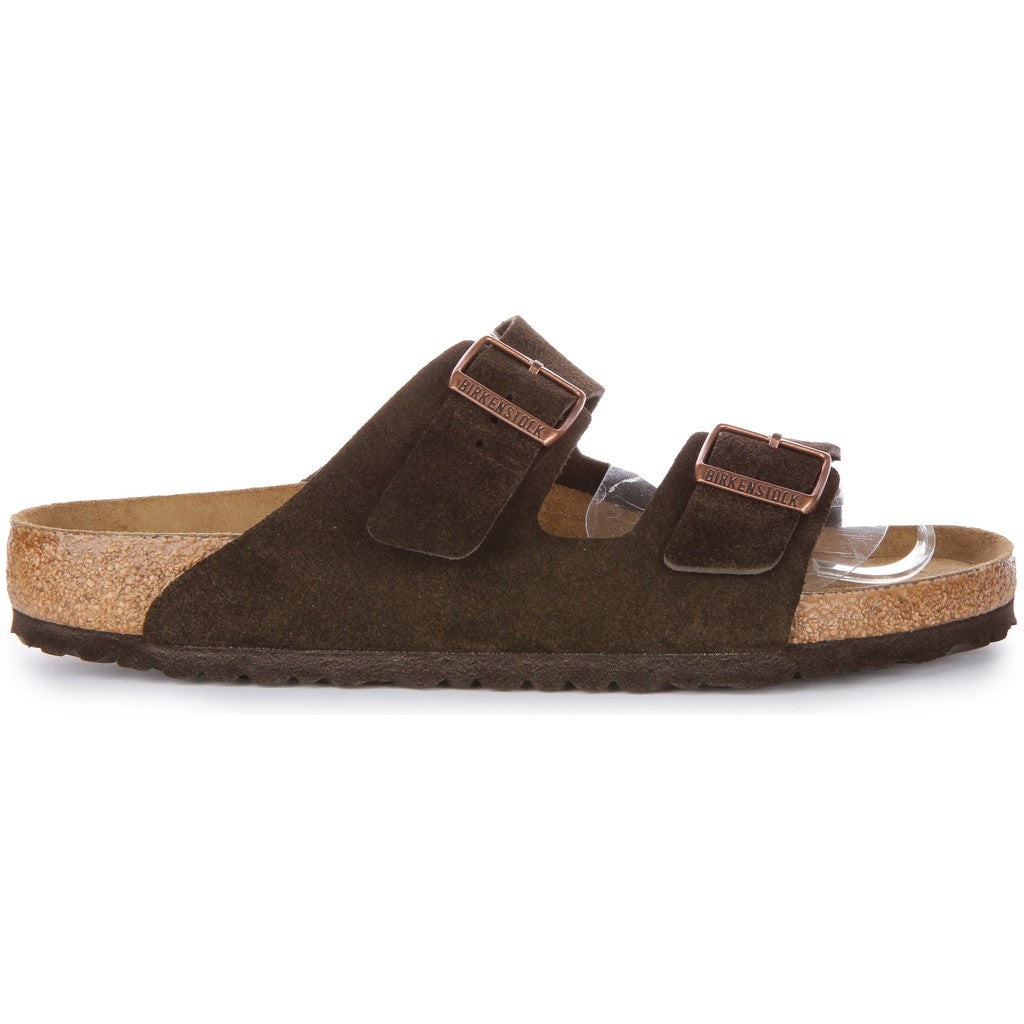 Birkenstock Sandales à deux brides Homme – Moka