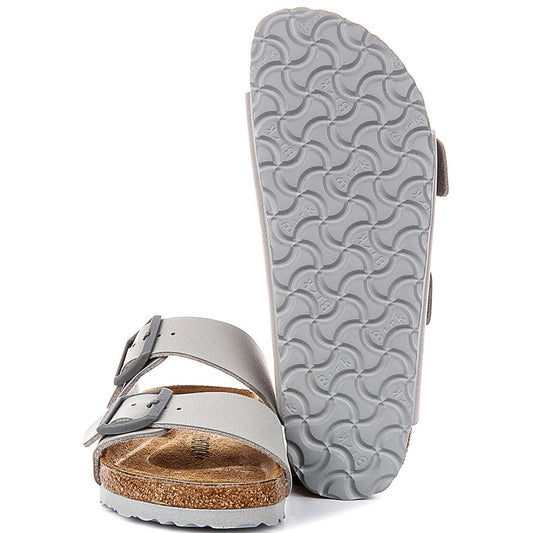 Birkenstock Sandales à deux brides Femme – Pierre