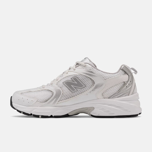 New Balance 530 Blanc/Gris – Baskets Mixte 37-46