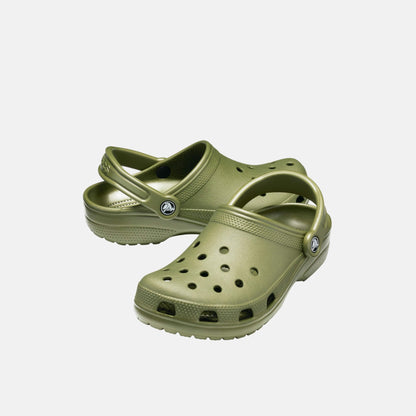 Crocs Classic Clog Vert Armée – Sabots Mixte 36-51