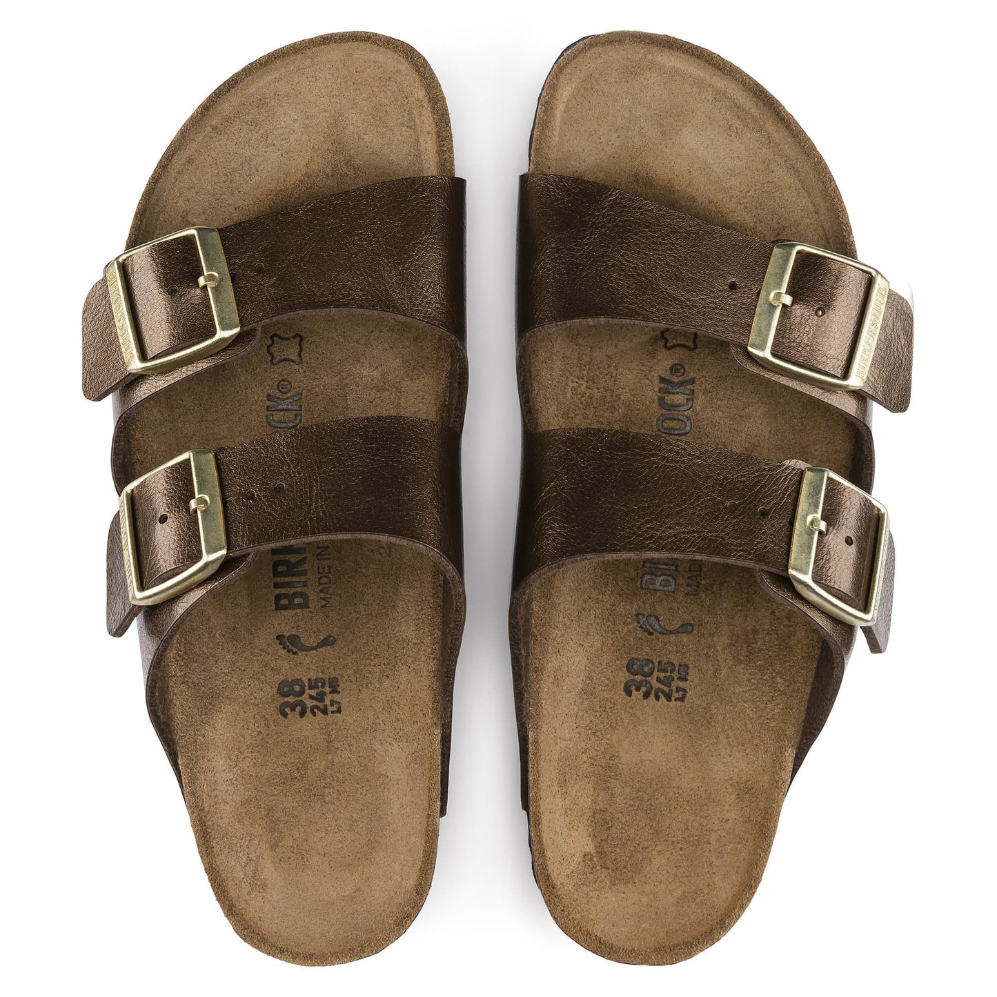 Birkenstock Arizona Graceful Toffee – Sandales Femme Caramel