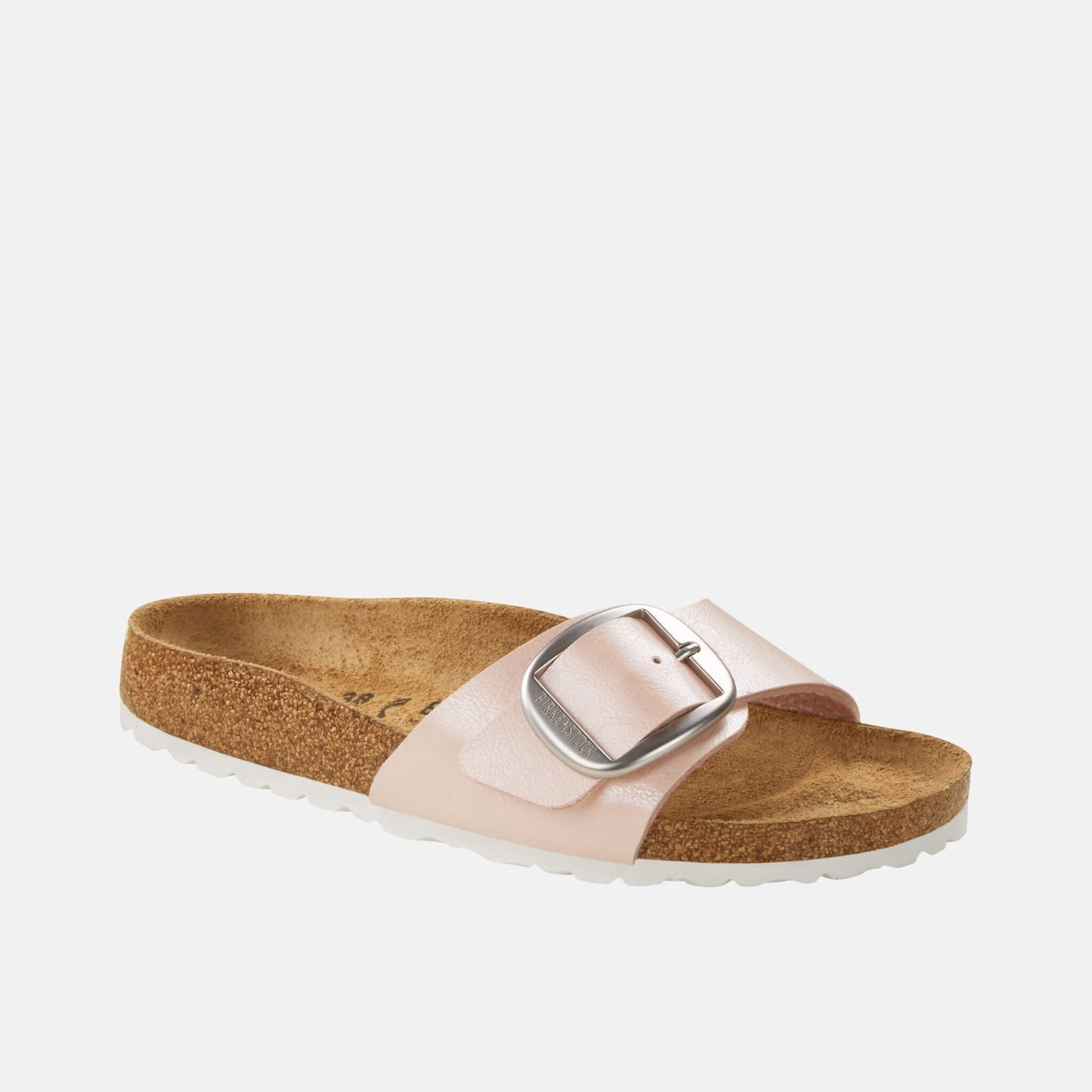 Birkenstock Madrid Big Buckle Rose – Mules Grande Boucle Femme