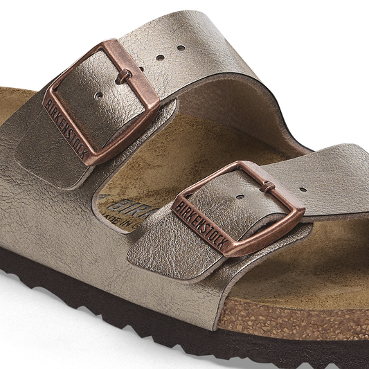 Birkenstock Arizona Graceful Taupe – Sandales Femme Birko-Flor