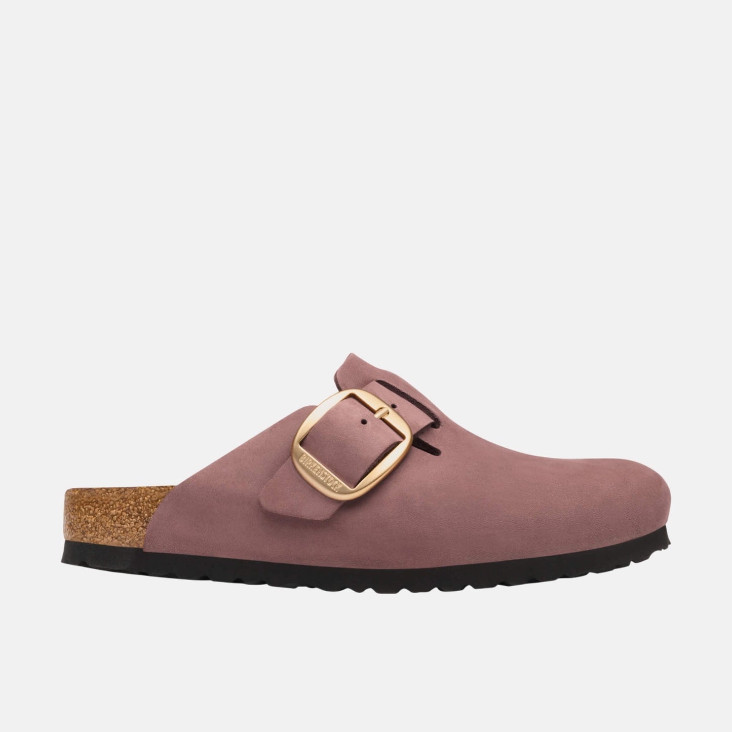 Birkenstock Boston Big Buckle Bordeaux – Sabots Grande Boucle