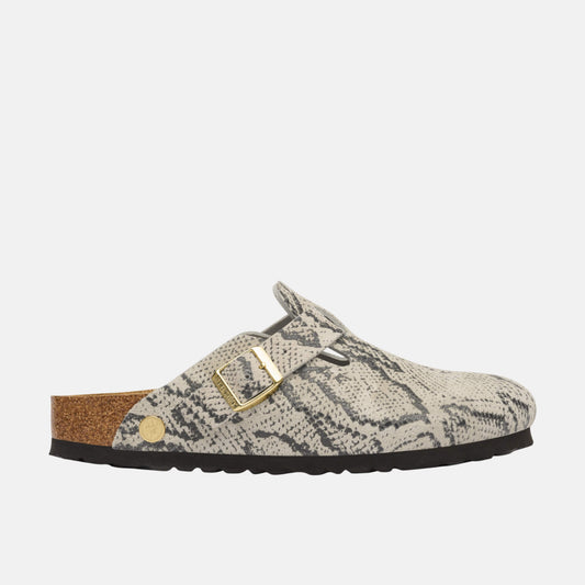 Birkenstock Boston Rivet Gris – Sabots Daim Rivets Ligne 2026