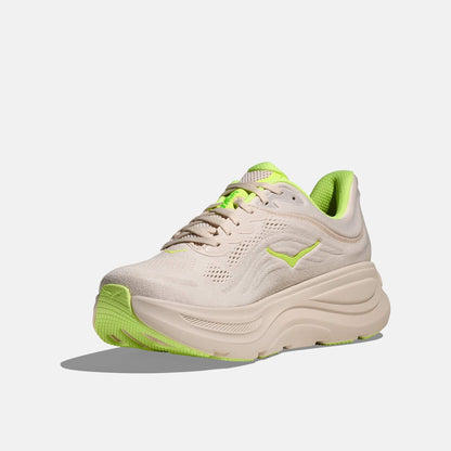 Hoka Bondi 9 Beige/Vert – Baskets Homme 40-46