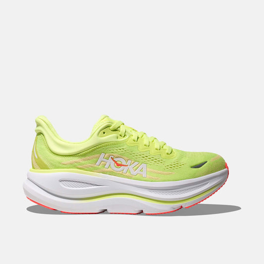Hoka Bondi 9 Vert/Jaune – Baskets