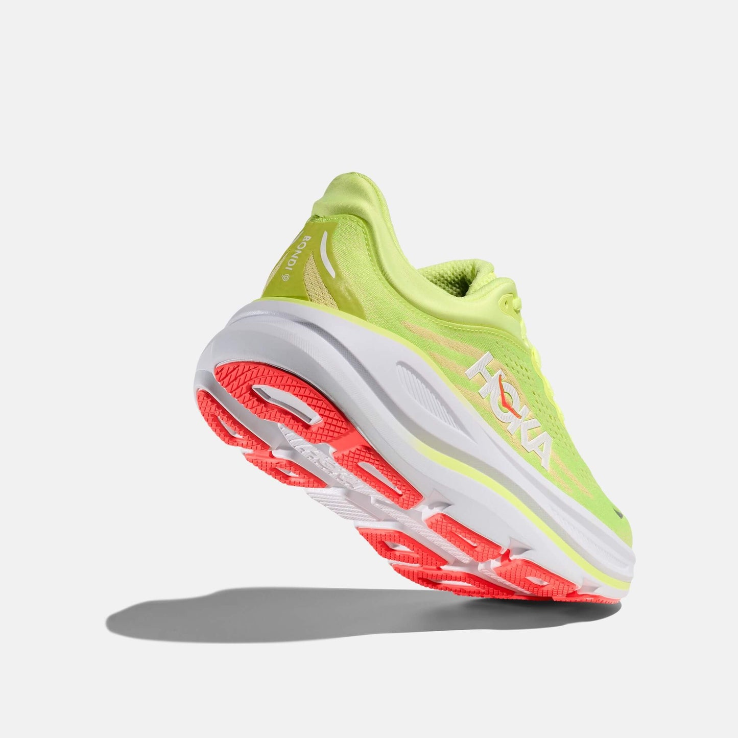 Hoka Bondi 9 Vert/Jaune – Baskets Femme 36-42