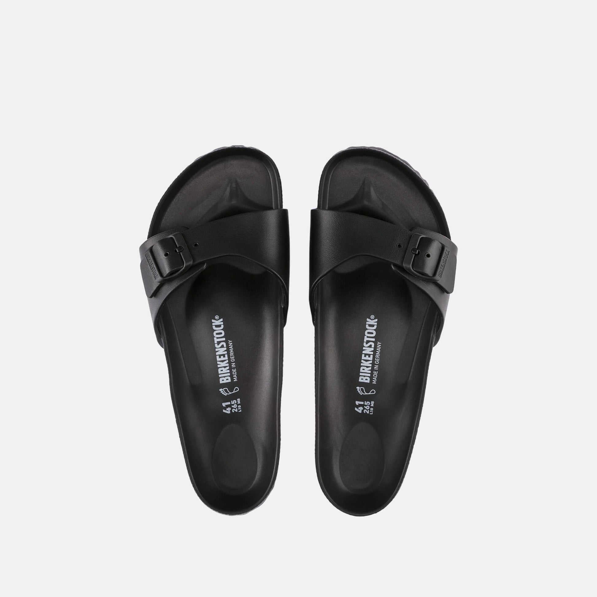 Birkenstock Madrid EVA Noir – Mules Légères Une Bride