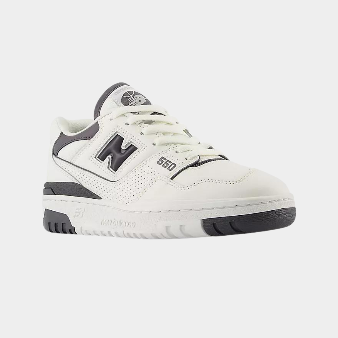 New Balance 550 Blanc/Gris – Baskets Mixte 37-41