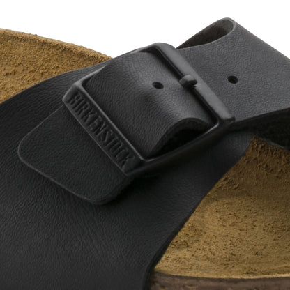 Birkenstock Madrid Noir – Mules Une Bride Birko-Flor