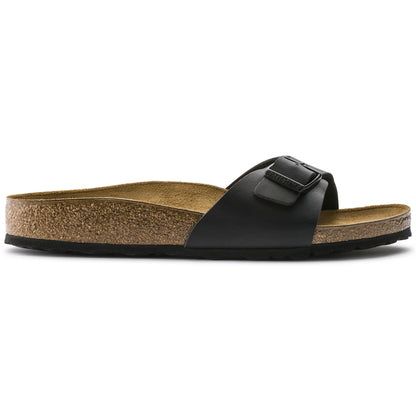 Birkenstock Madrid Noir – Mules Une Bride Birko-Flor
