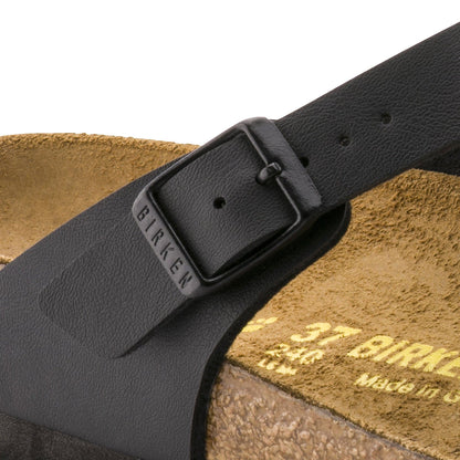 Birkenstock Gizeh Noir – Sandales Entredoigt Birko-Flor