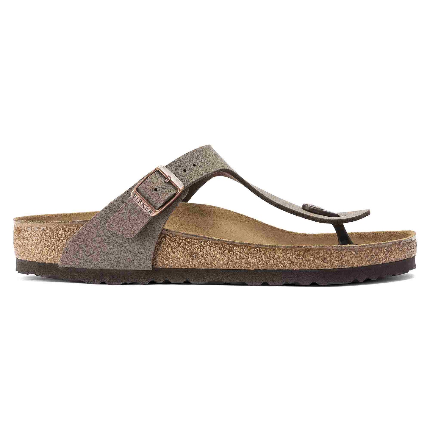 Birkenstock Gizeh Mocha – Sandales Entredoigt Nubuck Marron
