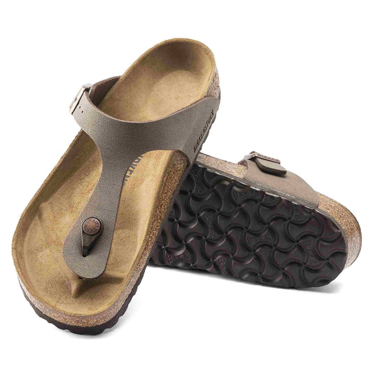 Birkenstock Gizeh Mocha – Sandales Entredoigt Nubuck Marron