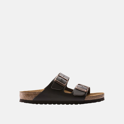 Birkenstock Arizona Cuir Lisse Marron – Sandales Premium Semelle Liège