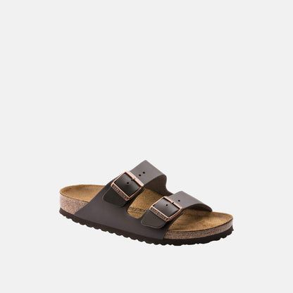 Birkenstock Arizona Cuir Lisse Marron – Sandales Premium Semelle Liège