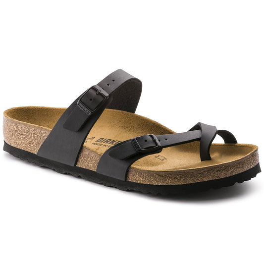 Birkenstock Mayari Noir – Sandales Brides Croisées Femme