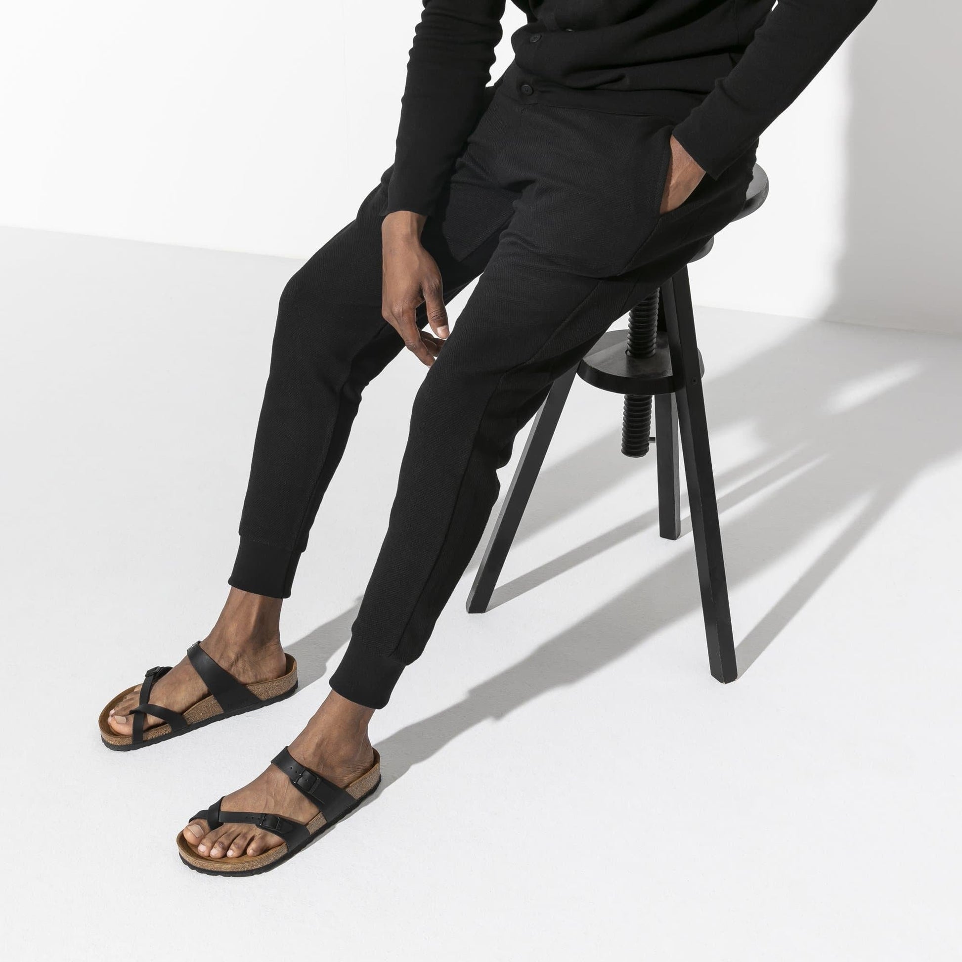 Birkenstock Mayari Noir – Sandales Brides Croisées Femme