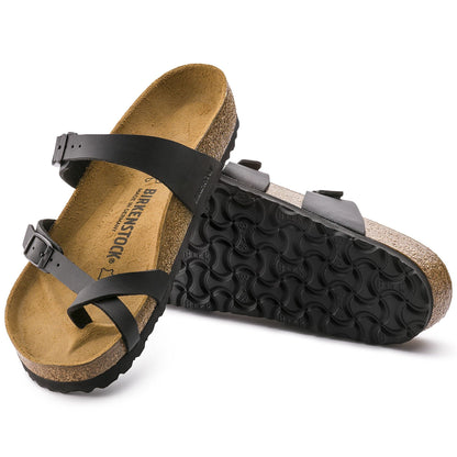 Birkenstock Mayari Noir – Sandales Brides Croisées Femme