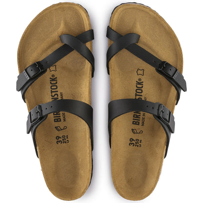 Birkenstock Mayari Noir – Sandales Brides Croisées Femme
