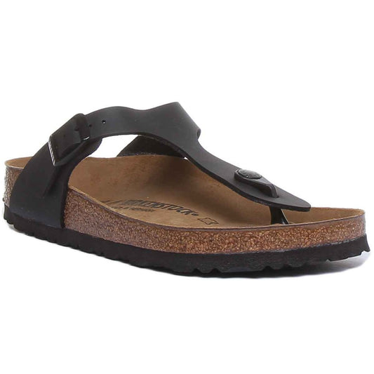 Birkenstock Sandales entredoigt Femme – Noir