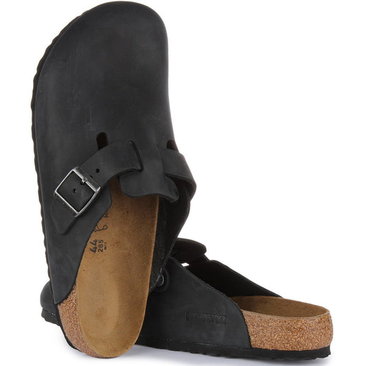 Birkenstock Sabots Mixte Daim – Noir