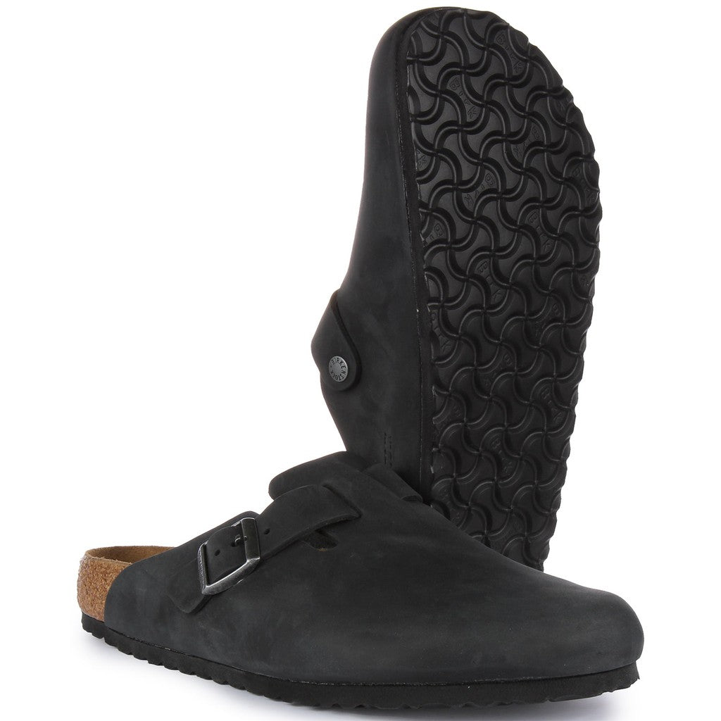 Birkenstock Sabots Mixte Daim – Noir