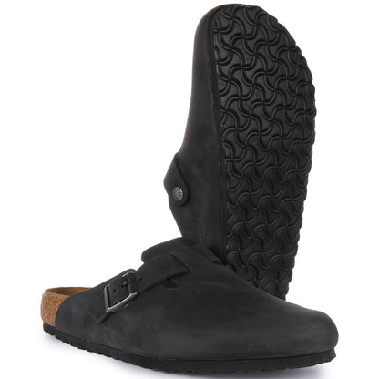 Birkenstock Sabots Mixte Daim – Noir