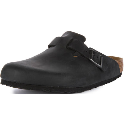 Birkenstock Sabots Mixte Daim – Noir