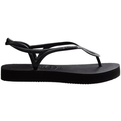 Havaianas Tongs Femme Compensées – Noir