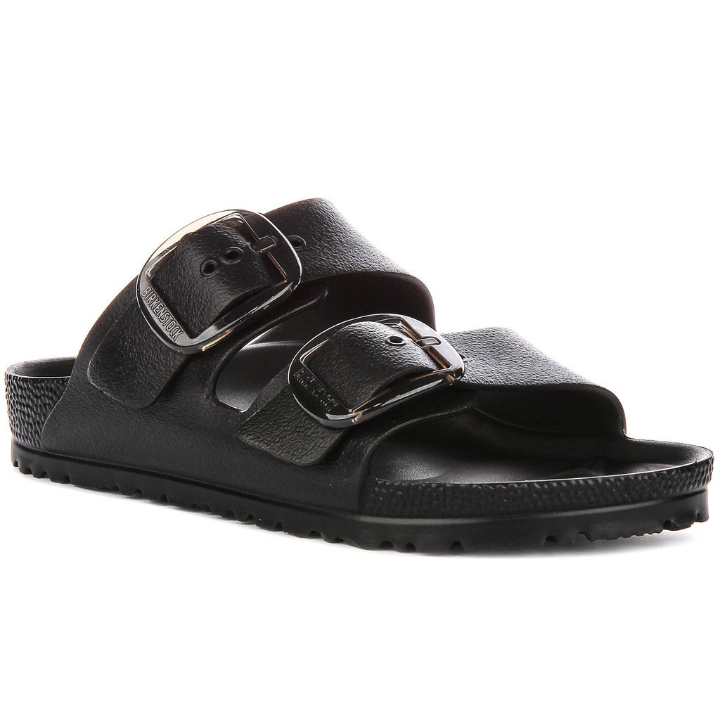 Birkenstock Sandales à deux brides Mixte EVA Grande Boucle – Noir