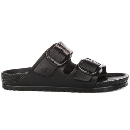 Birkenstock Sandales à deux brides Mixte EVA Grande Boucle – Noir