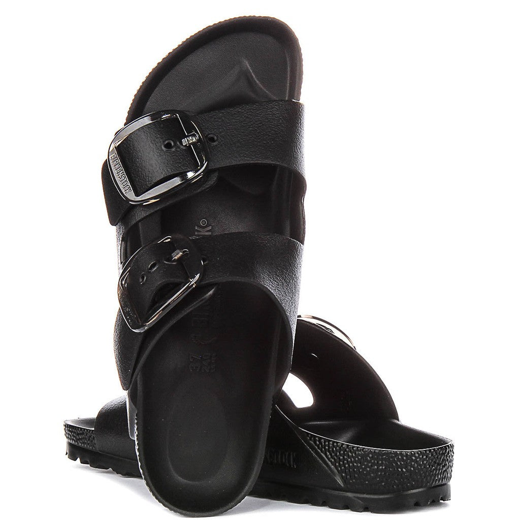 Birkenstock Sandales à deux brides Mixte EVA Grande Boucle – Noir