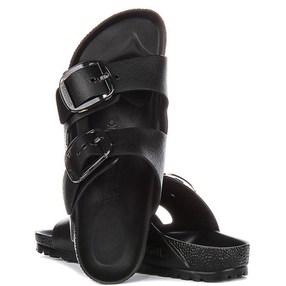 Birkenstock Sandales à deux brides Mixte EVA Grande Boucle – Noir