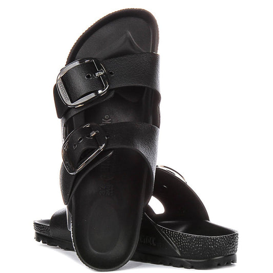 Birkenstock Sandales à deux brides Mixte EVA Grande Boucle – Noir