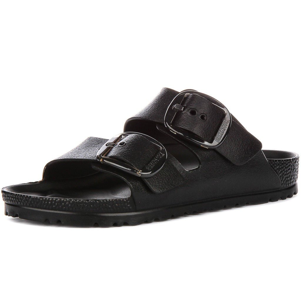 Birkenstock Sandales à deux brides Mixte EVA Grande Boucle – Noir