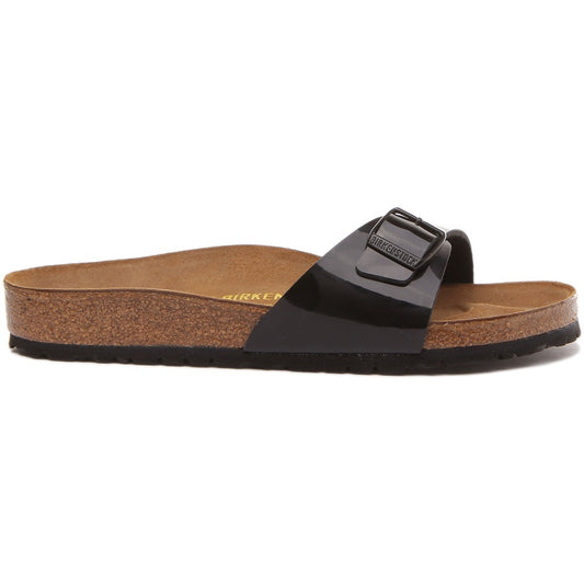 Birkenstock Mules à bride Femme Cuir verni – Noir verni