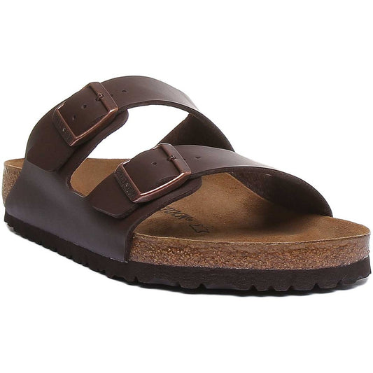 Birkenstock Sandales à deux brides Mixte – Marron