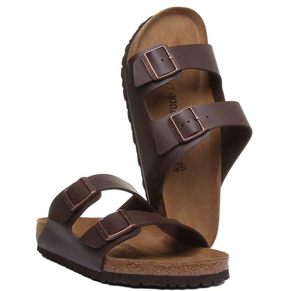 Birkenstock Sandales à deux brides Mixte – Marron