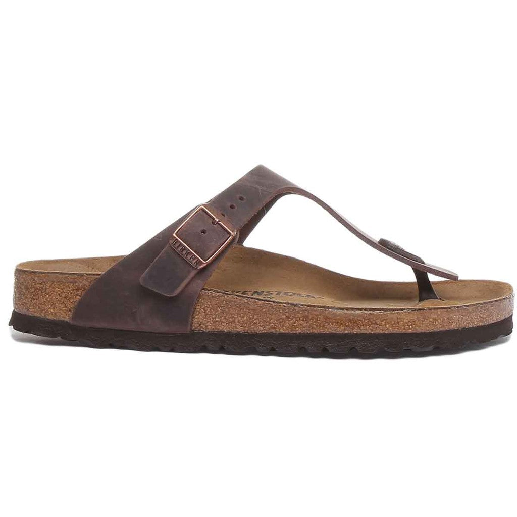 Birkenstock Sandales entredoigt Femme – Marron