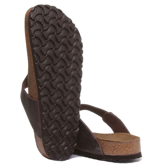 Birkenstock Sandales entredoigt Femme – Marron