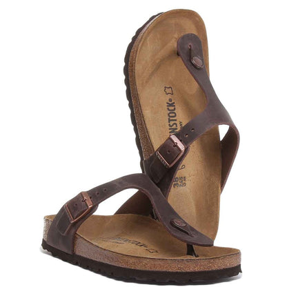 Birkenstock Sandales entredoigt Femme – Marron