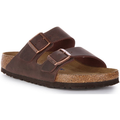 Birkenstock Sandales à deux brides Mixte – Chocolat