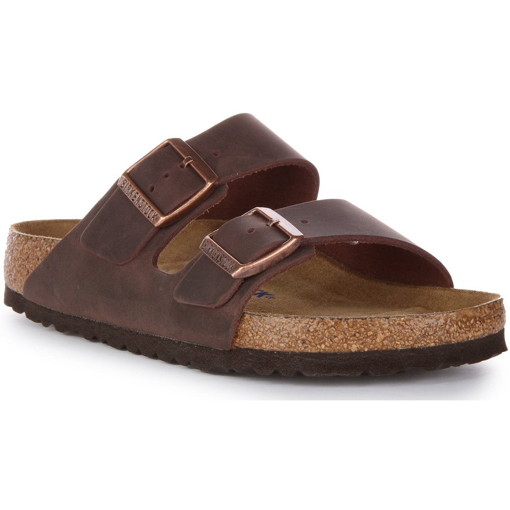 Birkenstock Sandales à deux brides Mixte – Chocolat