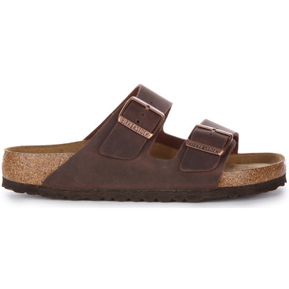 Birkenstock Sandales à deux brides Mixte – Chocolat