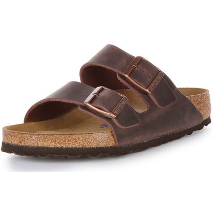 Birkenstock Sandales à deux brides Mixte – Chocolat
